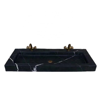 marble stone wash basin, marble sinks and basins, cheap fashion black marble basin